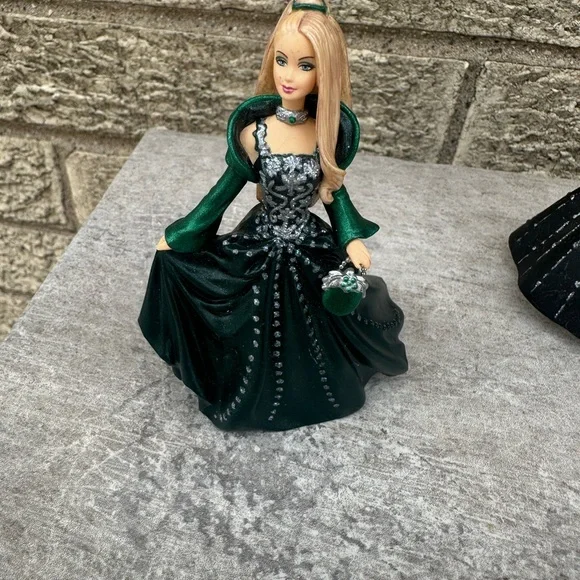 Hallmark Barbie Christmas tree ornaments 7pcs Holiday Decor